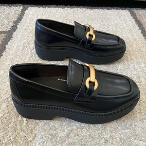 New with box Fitflop Luma Chunky leather upper loafer women’s size 7